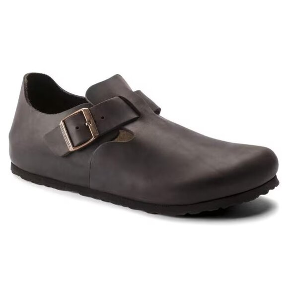 Birkenstock London Oiled Leather Clog Shoes Size 37 - Picture 1 of 6